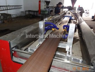 PE WPC Profile Machine