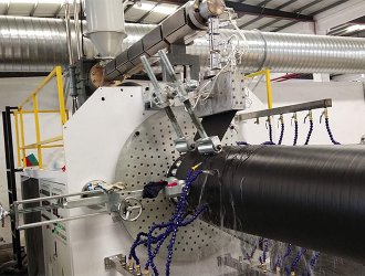 Spiral Type Solid Wall Pipe Machine