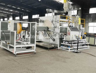 Hollow Wall Spiral Structured Wall Pipe Machine