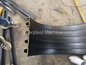 Double Plastic Compounded Spiral Pipe Machine