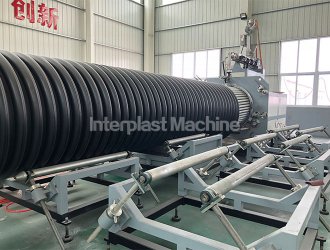 HDPE Rib Reinforced Spiral Pipe Machine
