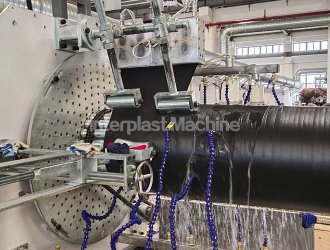 Spiral Jacket Casing Machine