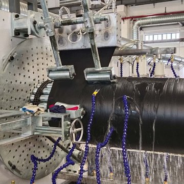 spiral jacket casing machine_plastic insulation spiral jacket machinery ...