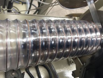 TPU PU PVC Steel Reinforced Ventilation Hose Machine
