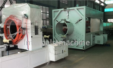 500-800mm HDPE Pipe Machine Under Construction