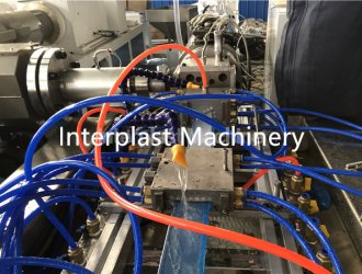 PVC price tag holder extrusion machine