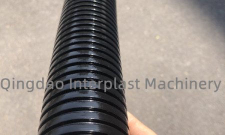 PA flexbile conduit corrugated pipe extruder