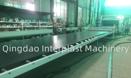 PE/PP/ABS Board/sheet Extruder Machine Testing before shipment