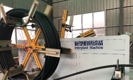 20-63mm HDPE Pipe Extrusion Line Test before shipment