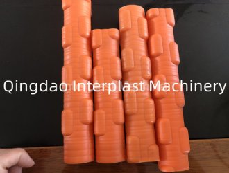Plastic heterotype bubble corrugated pipe extrusion machinery