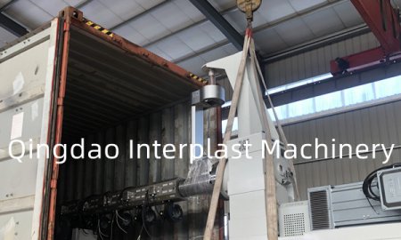 hdpe 250 plastic pipe extrusion machinery delviery to Turkey