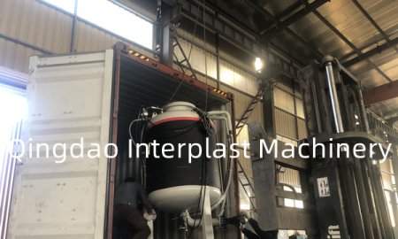 PU injection foaming machine ship to Saudi